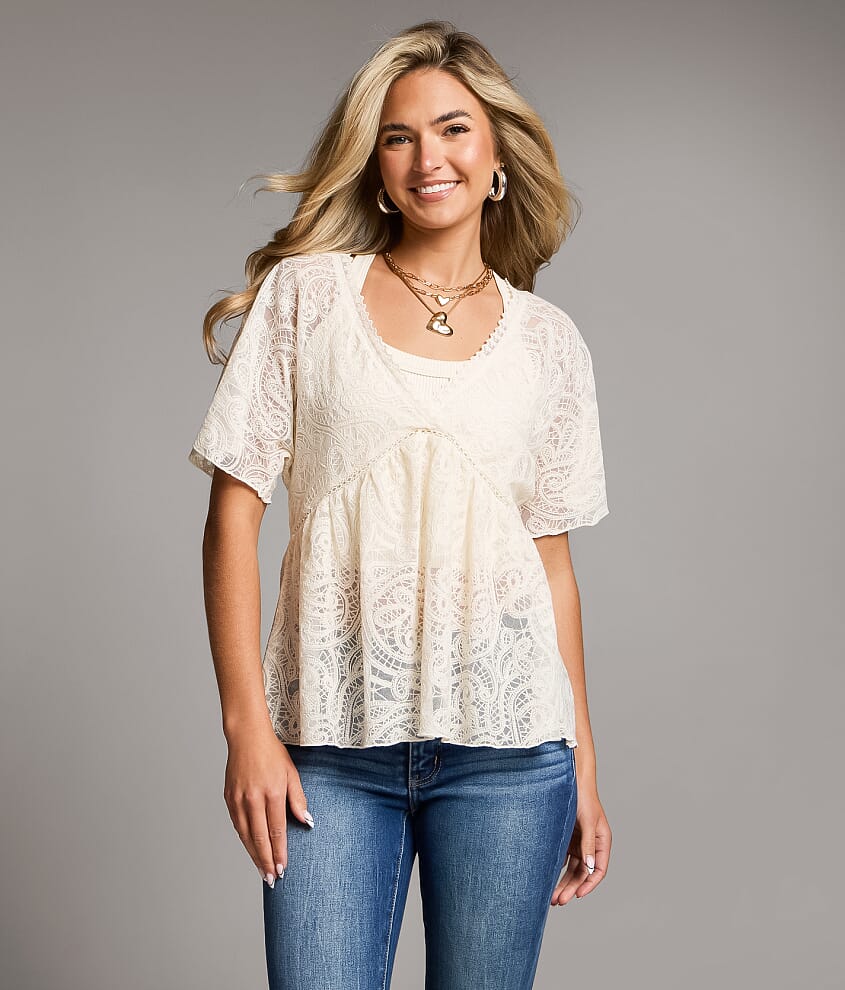 Crochet Baby Doll Top
