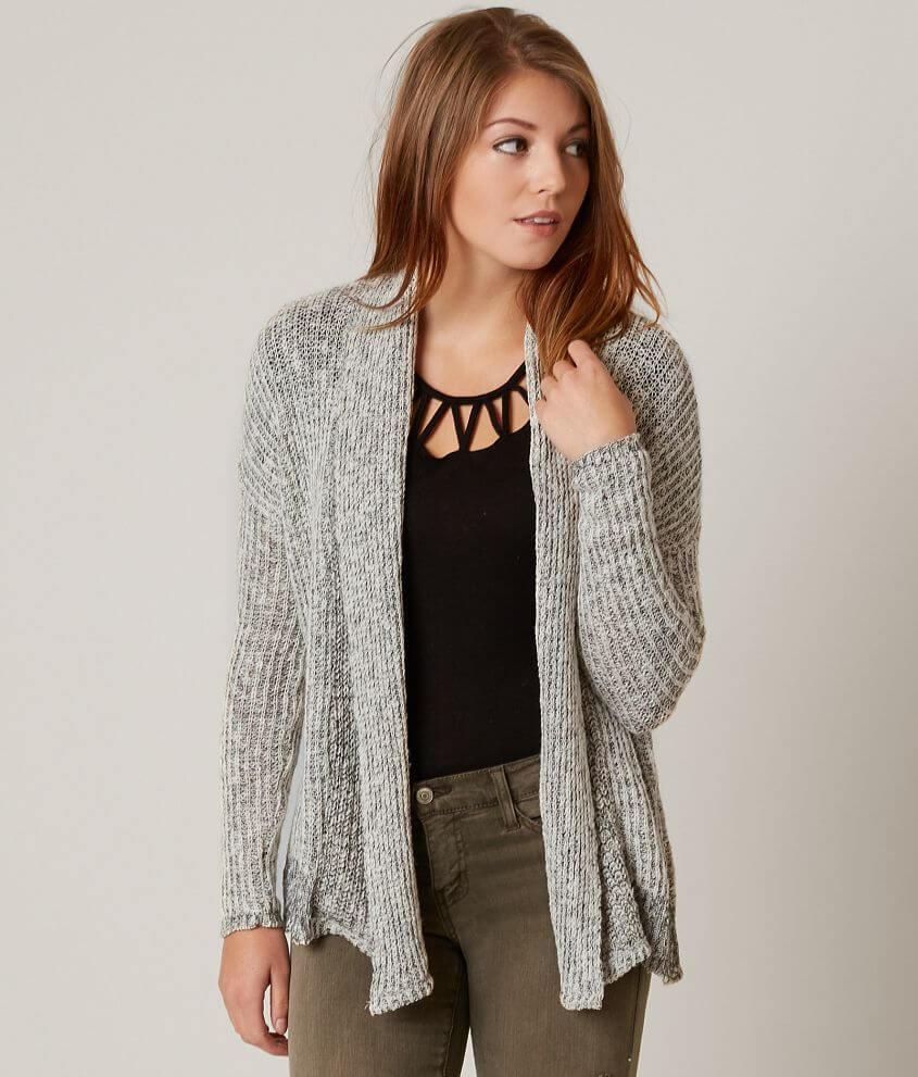 Daytrip Marled Cardigan Sweater front view
