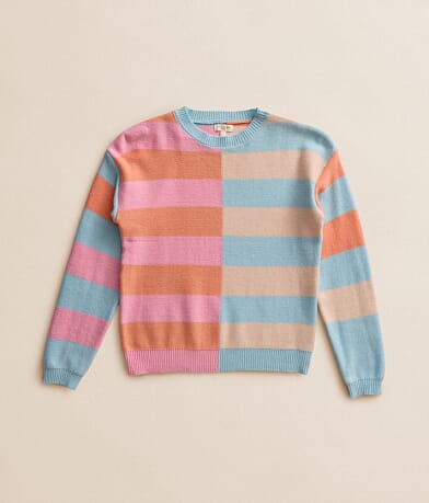 Girls - Multi Striped Sweater