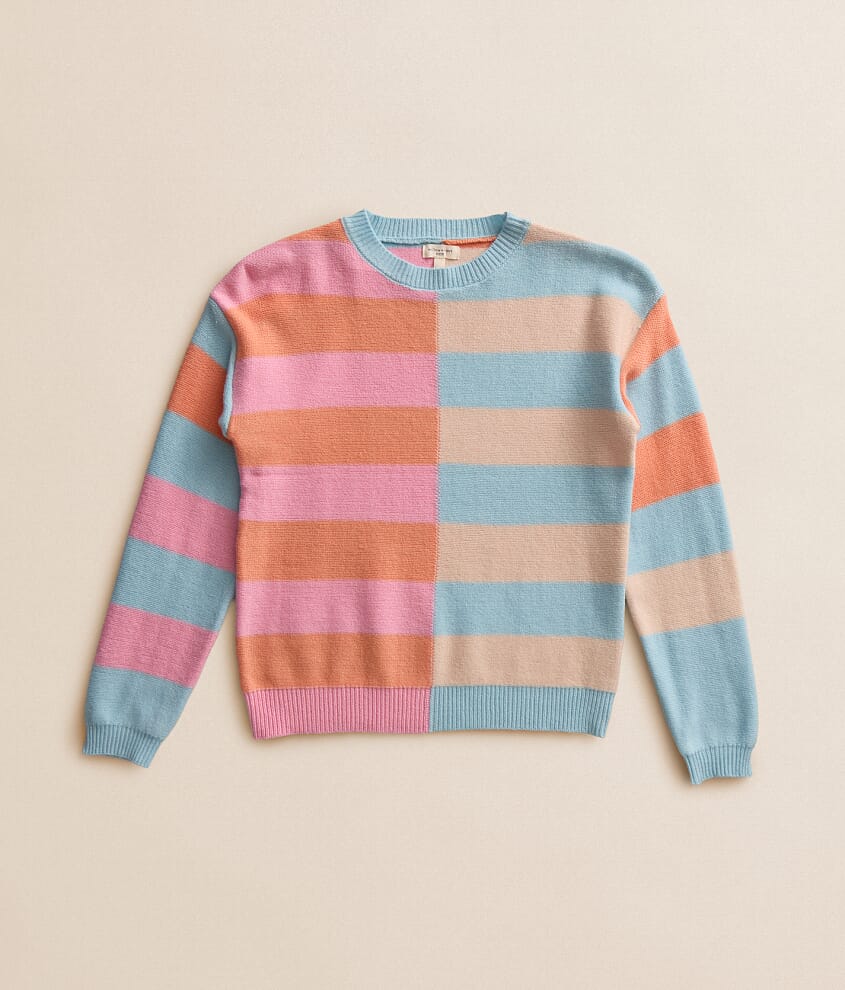 Girls - Multi Striped Sweater