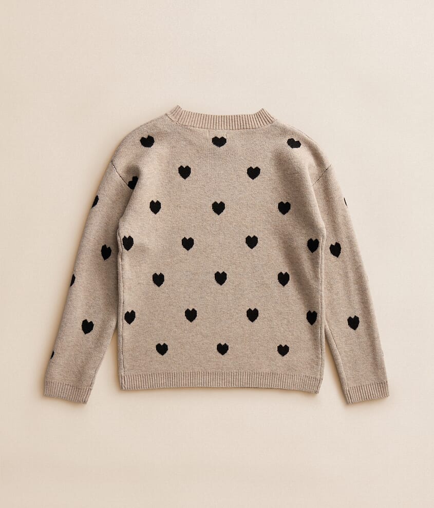 Girls - Heart Sweater