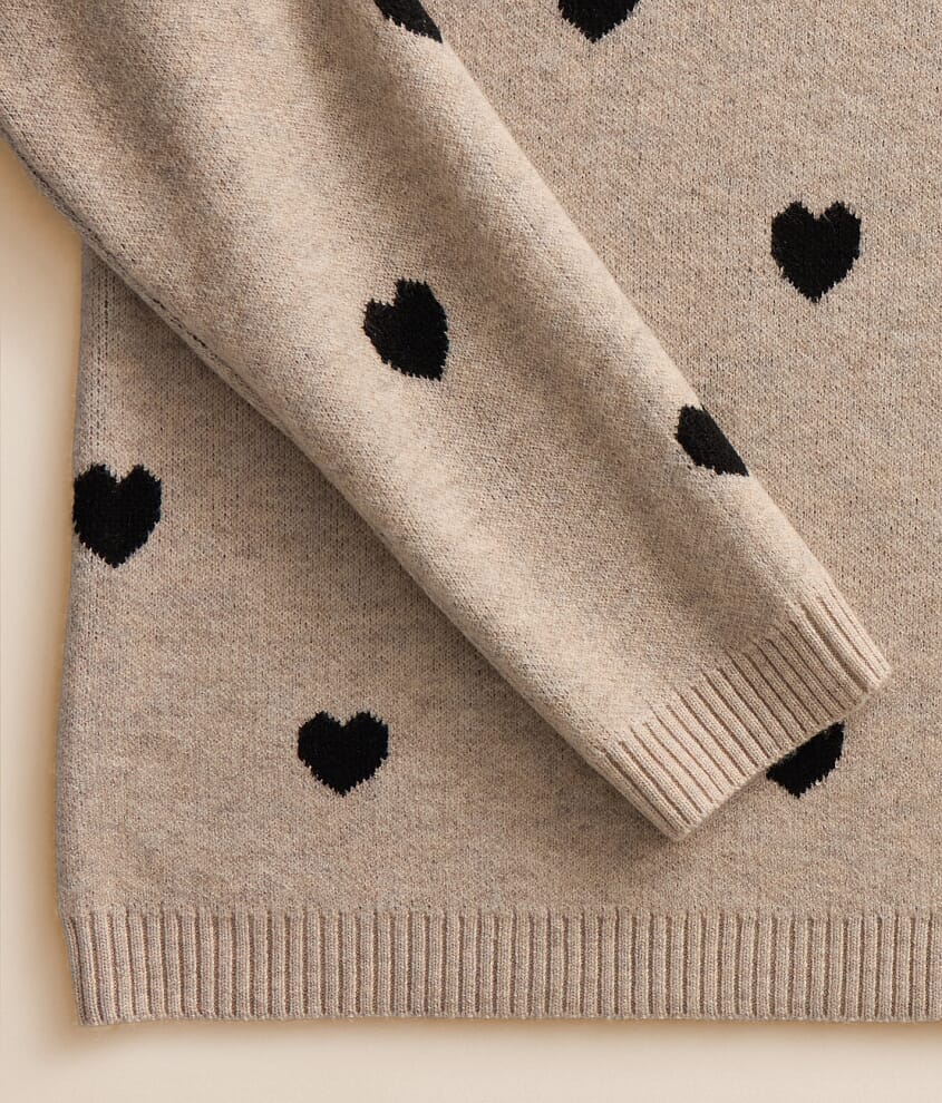 Girls - Heart Sweater