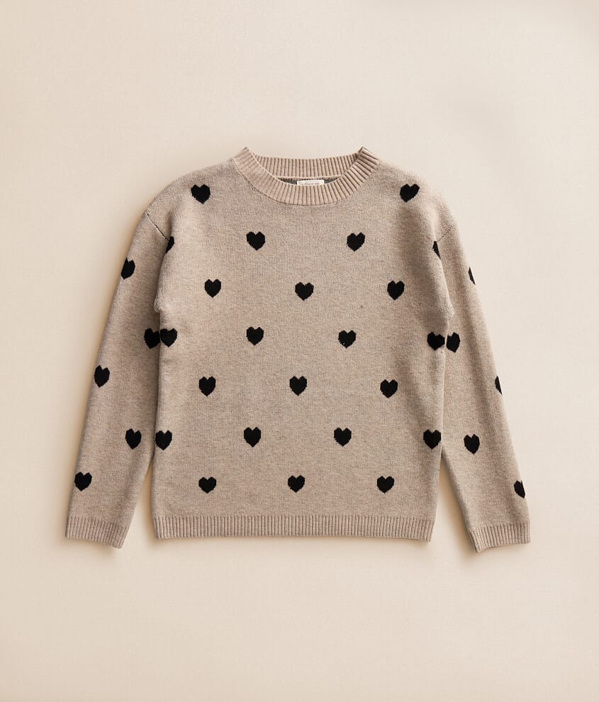 Girls - Heart Sweater