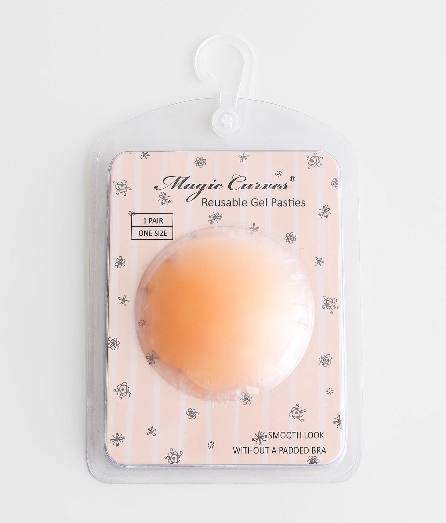 Magic Curves® Reusable Gel Pasties - Women's Bandeaus/Bralettes in Nude