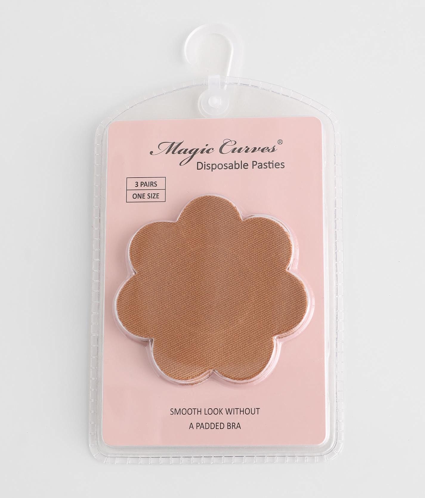 MAGIC CURVES DISPOSABLE ADHESIVE PASTIES ( 3 PAIRS ) SIZES A~D – Magic  Curves®