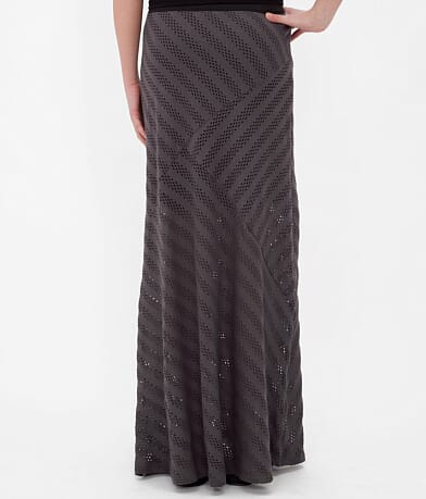 Daytrip Striped Maxi Skirt back view