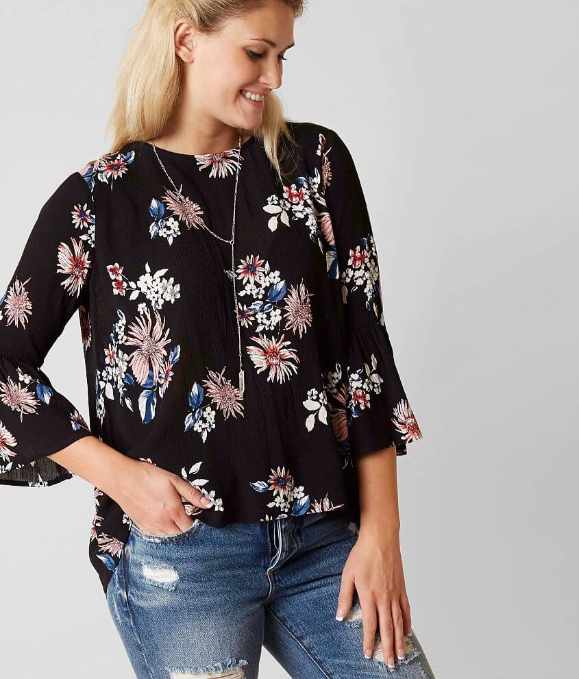 Daytrip Floral Top front view
