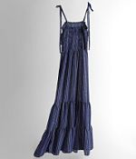 bailey blue maxi dress Bailey Maxi Dress - Floral Dot