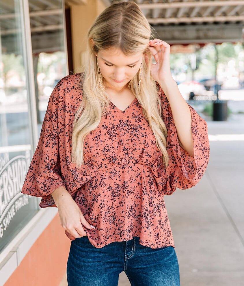 Chiffon Empire Waist Top