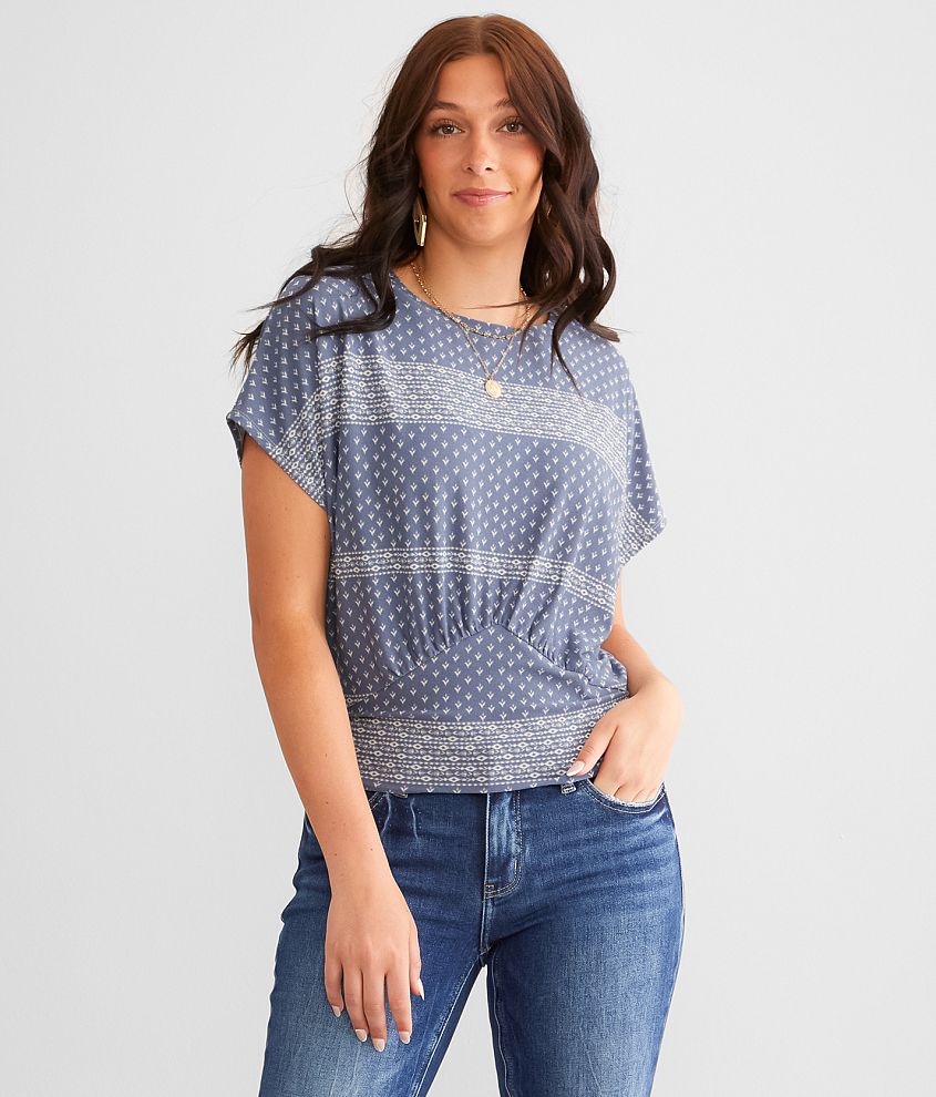 Daytrip Flutter Sleeve Dolman Top - Women's Shirts/Blouses in