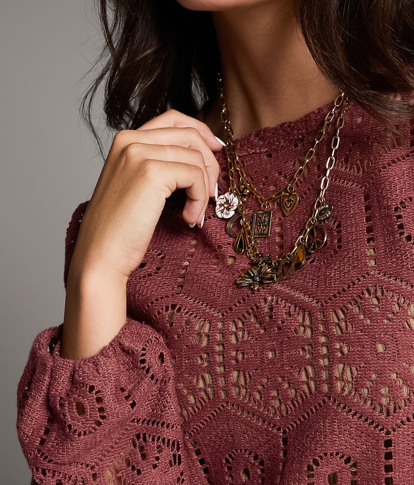 Open Weave Sweater