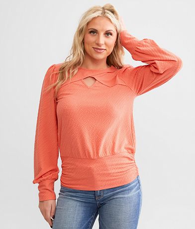 Daytrip Textured Top front view