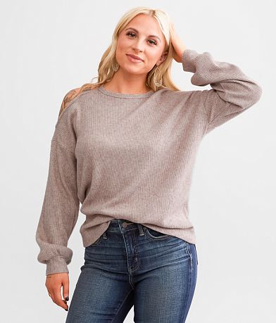 Daytrip Cold Shoulder Top front view