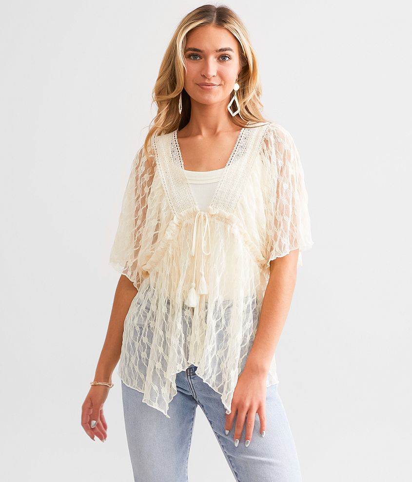 Daytrip Sheer Lace Top