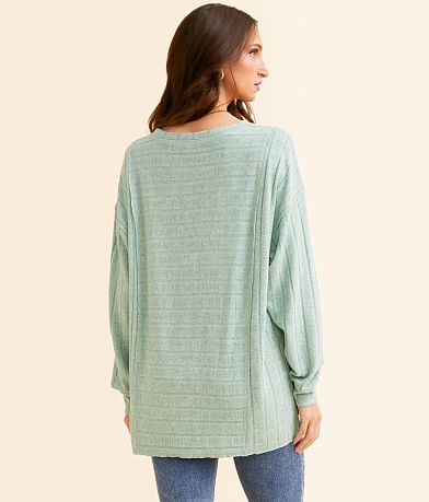 Daytrip Brushed Wide Rib Top - Women's Shirts & Blouses in Feldspar ...