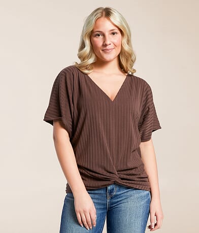 Daytrip Twisted Front Top front view