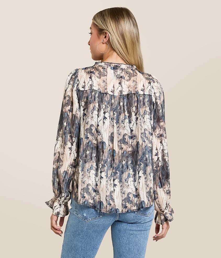 Floral Chiffon Blouse