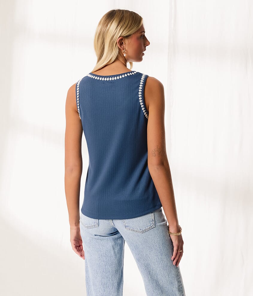 Resort Edit - Whipstitch Tank Top - thumbnail 3