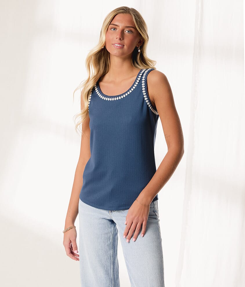 Resort Edit - Whipstitch Tank Top - thumbnail 2