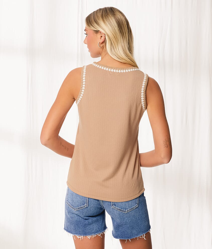 Resort Edit - Whipstitch Tank Top