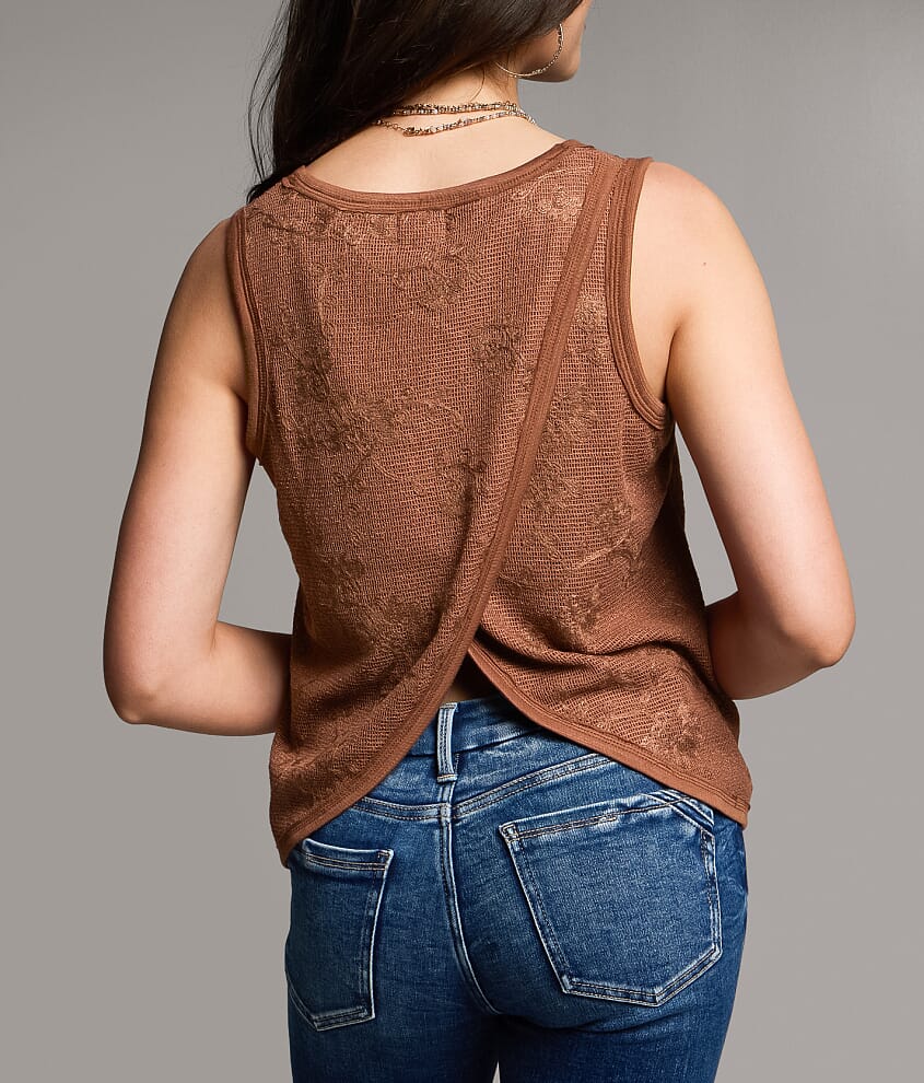 Tulip Back Tank Top