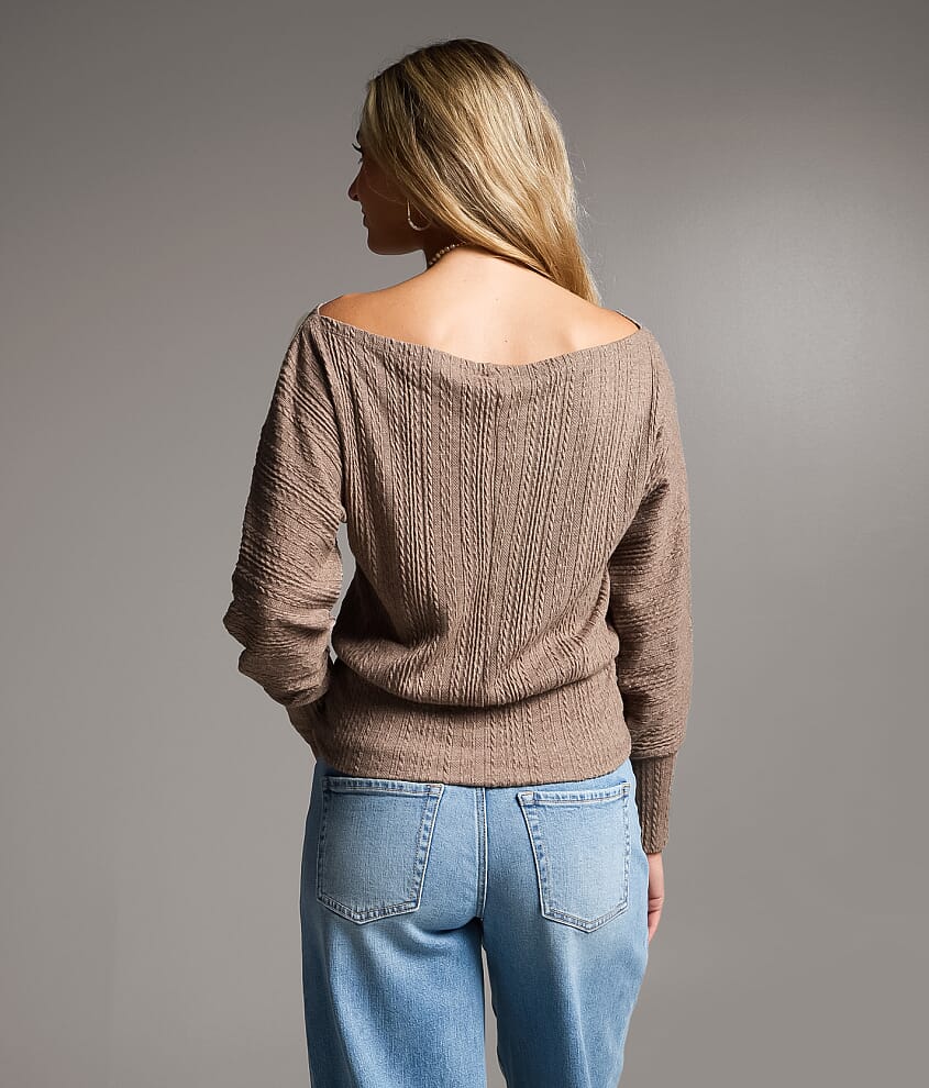 Banded Boatneck Top - thumbnail 3