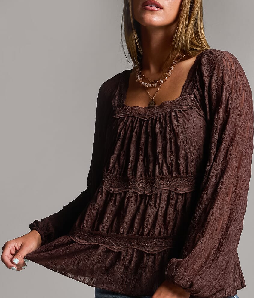 Floral Lace Top - thumbnail 3