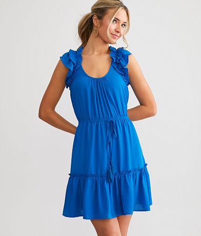 Women\'s Billabong A | in Chance - Tiered Dress Dresses Peach Take Buckle Punch