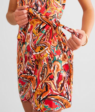 Willow &amp; Root Wrap Tie Mini Dress MISC_DETAIL_1