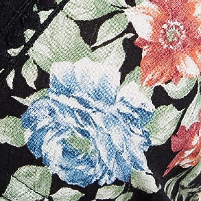 Black Floral