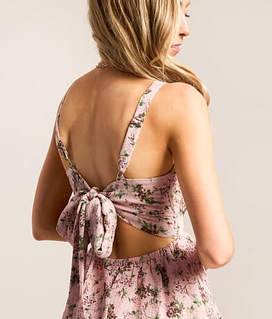 Floral Tiered Midi Dress thumbnail 4