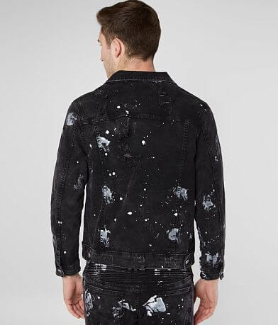 Crysp Denim Burch Denim Stretch Jacket back view