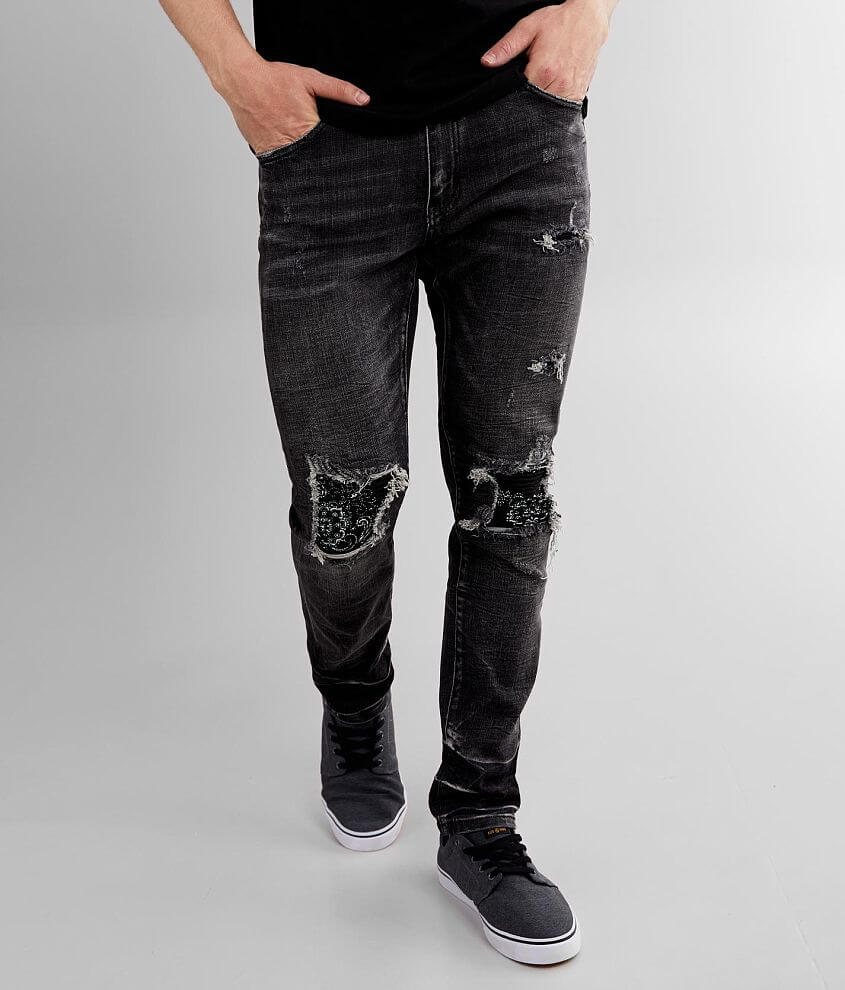 Crysp Denim Wex Skinny Stretch Jean - Men's Jeans in Wex