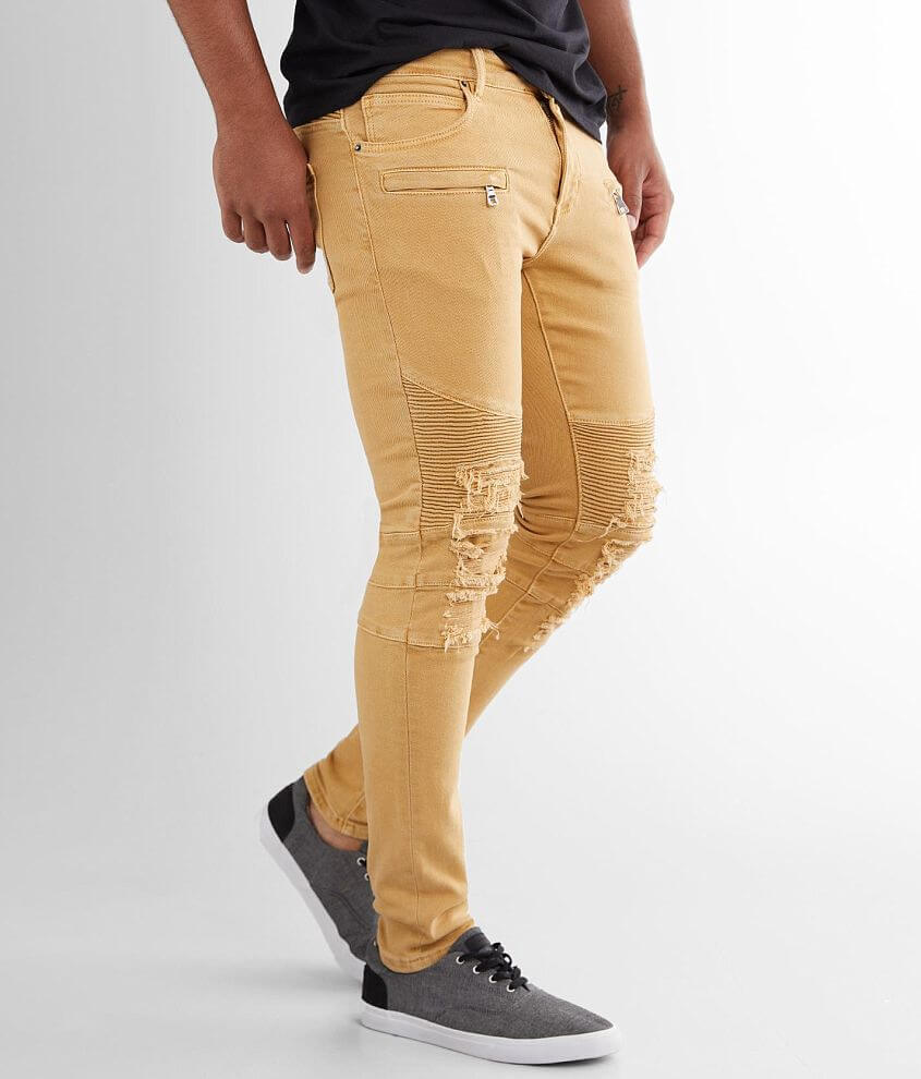 Slim-Stretch Denim Jean - Beige, Jeans