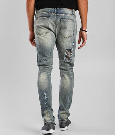Crysp Denim Rafi Skinny Stretch Jean BACK
