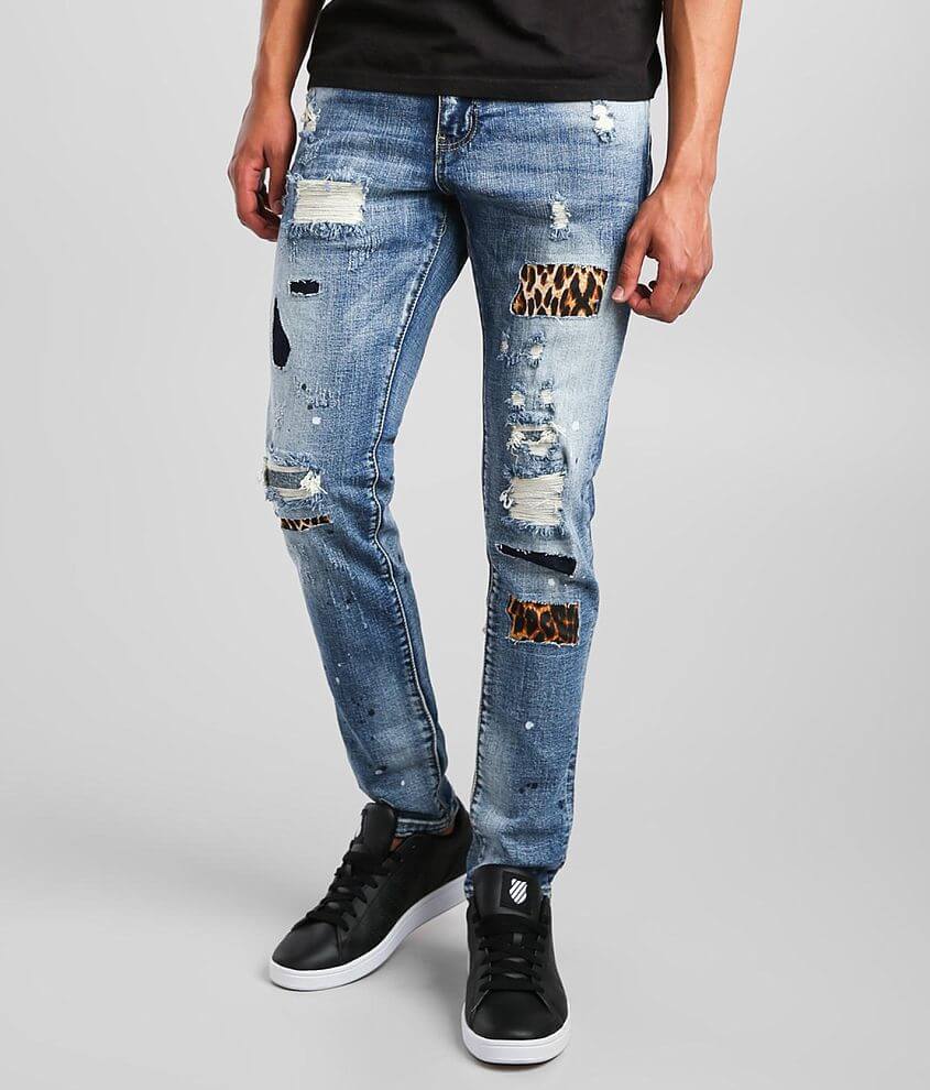 Crysp Denim Nathan Skinny Stretch Jean front view