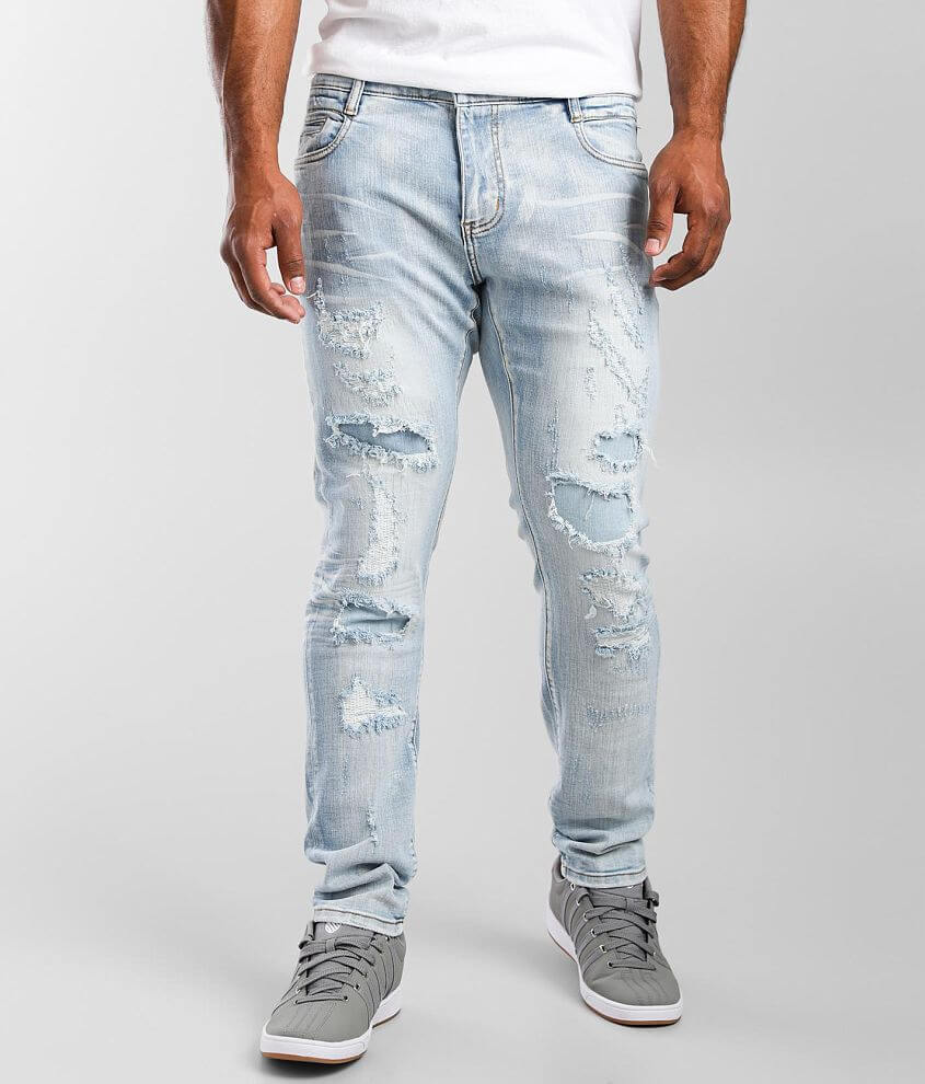 Crysp Denim Edgar Skinny Stretch Jean front view