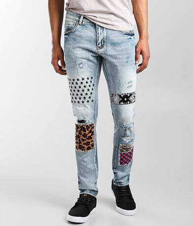 Crysp Denim Oliver Skinny Stretch Jean front view