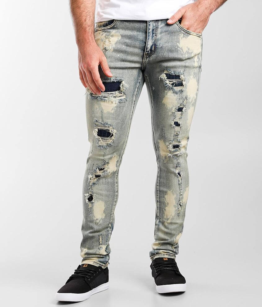 Crysp Denim Osbourne Skinny Stretch Jean front view