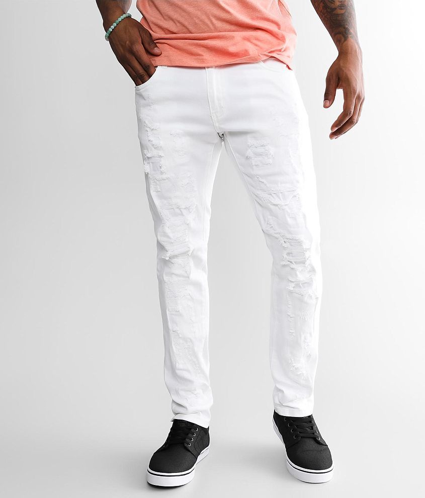 Crysp Denim Oliver Skinny Stretch Jean front view