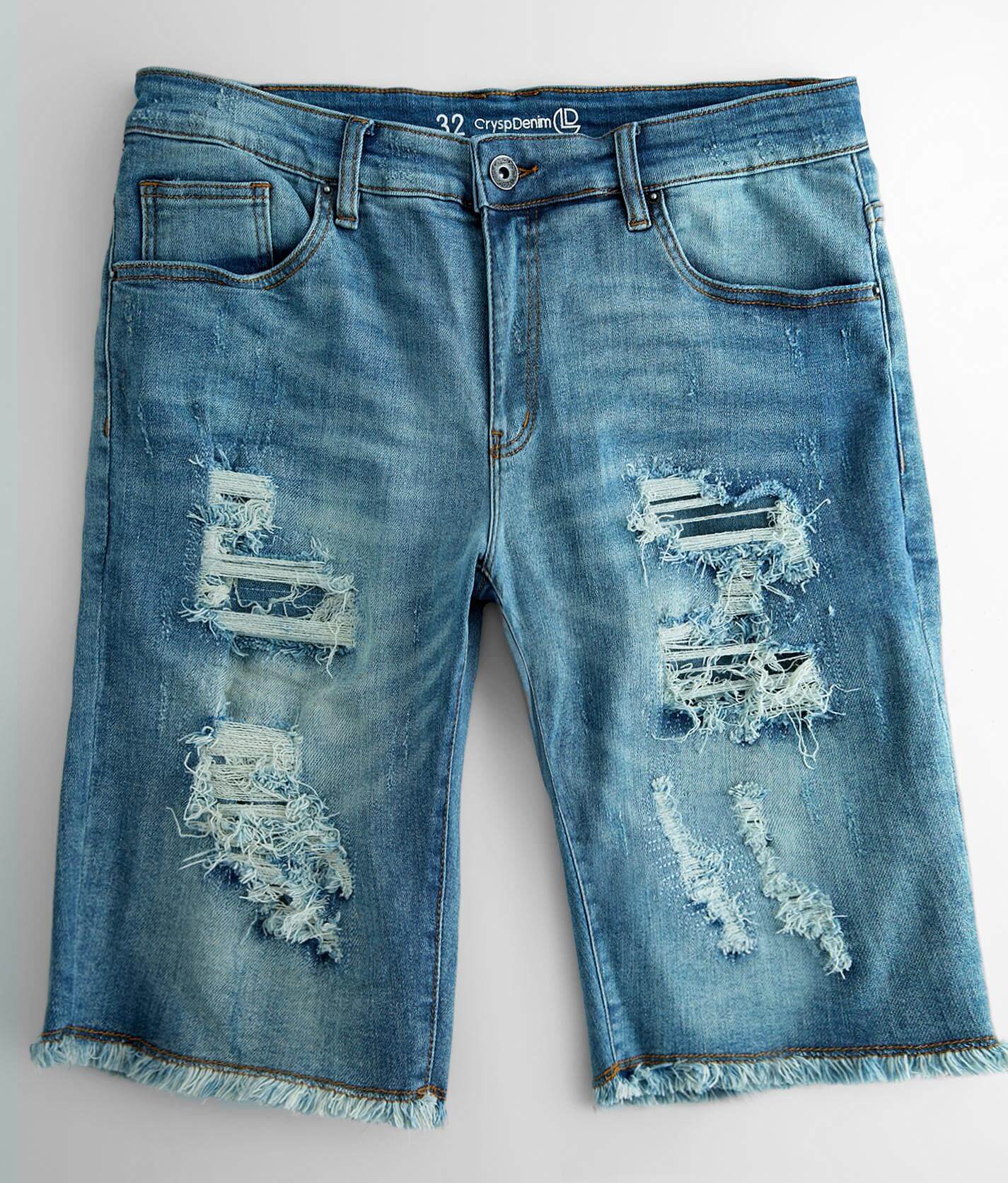 crysp denim shorts