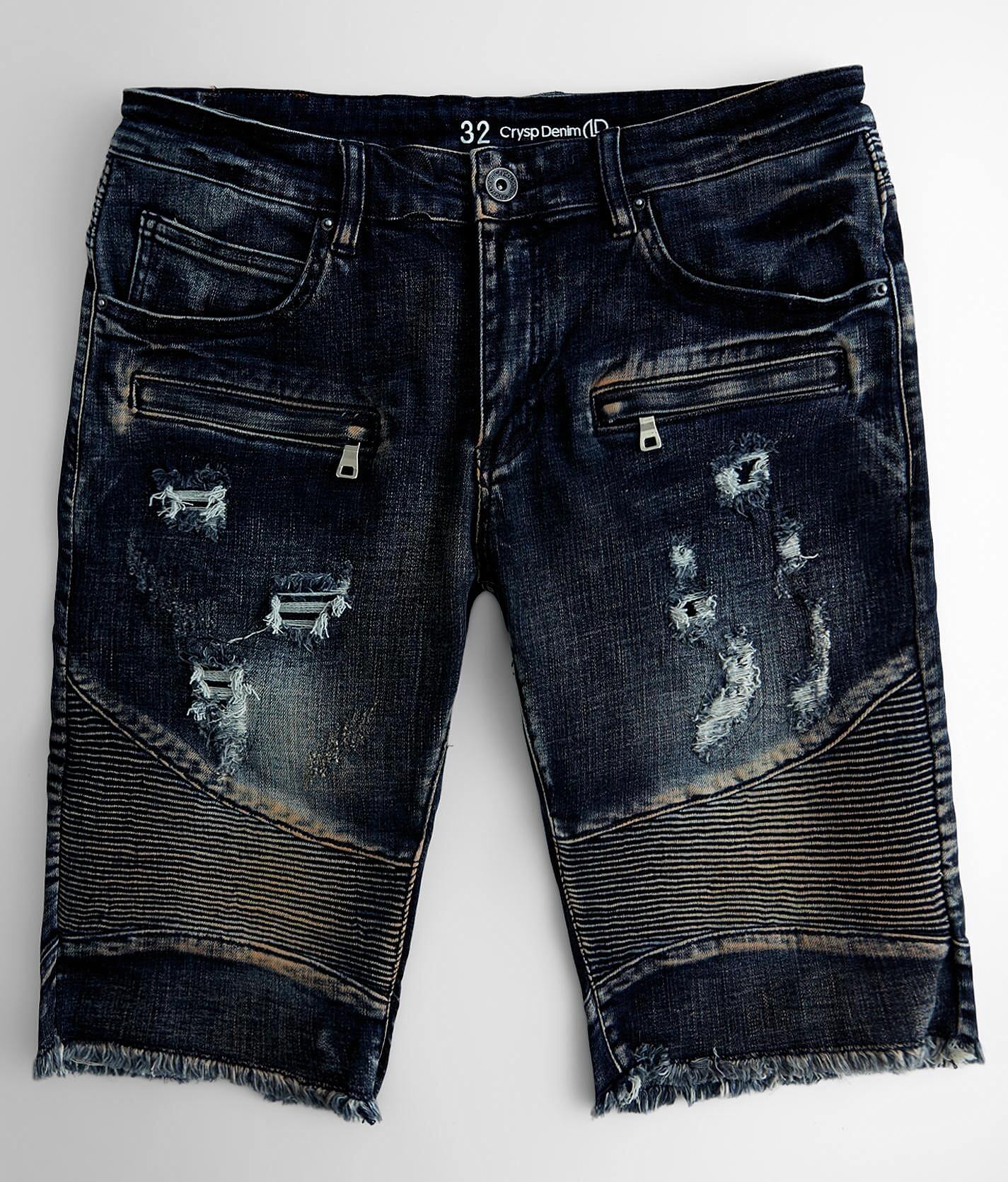 crysp denim shorts