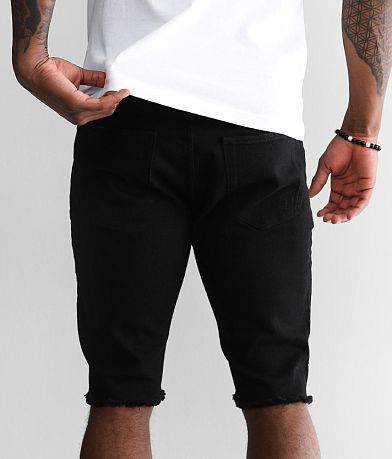 Crysp Denim Summit Stretch Short back view