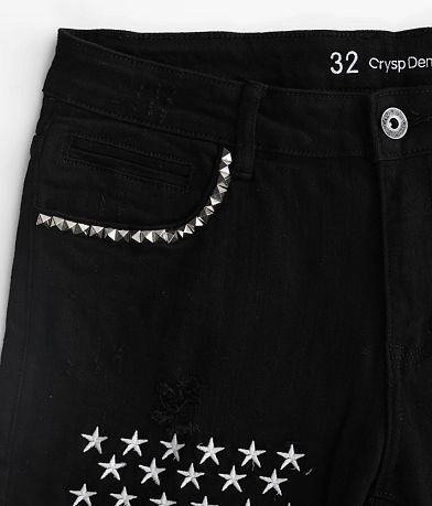 Crysp Denim Summit Stretch Short misc detail 2 view