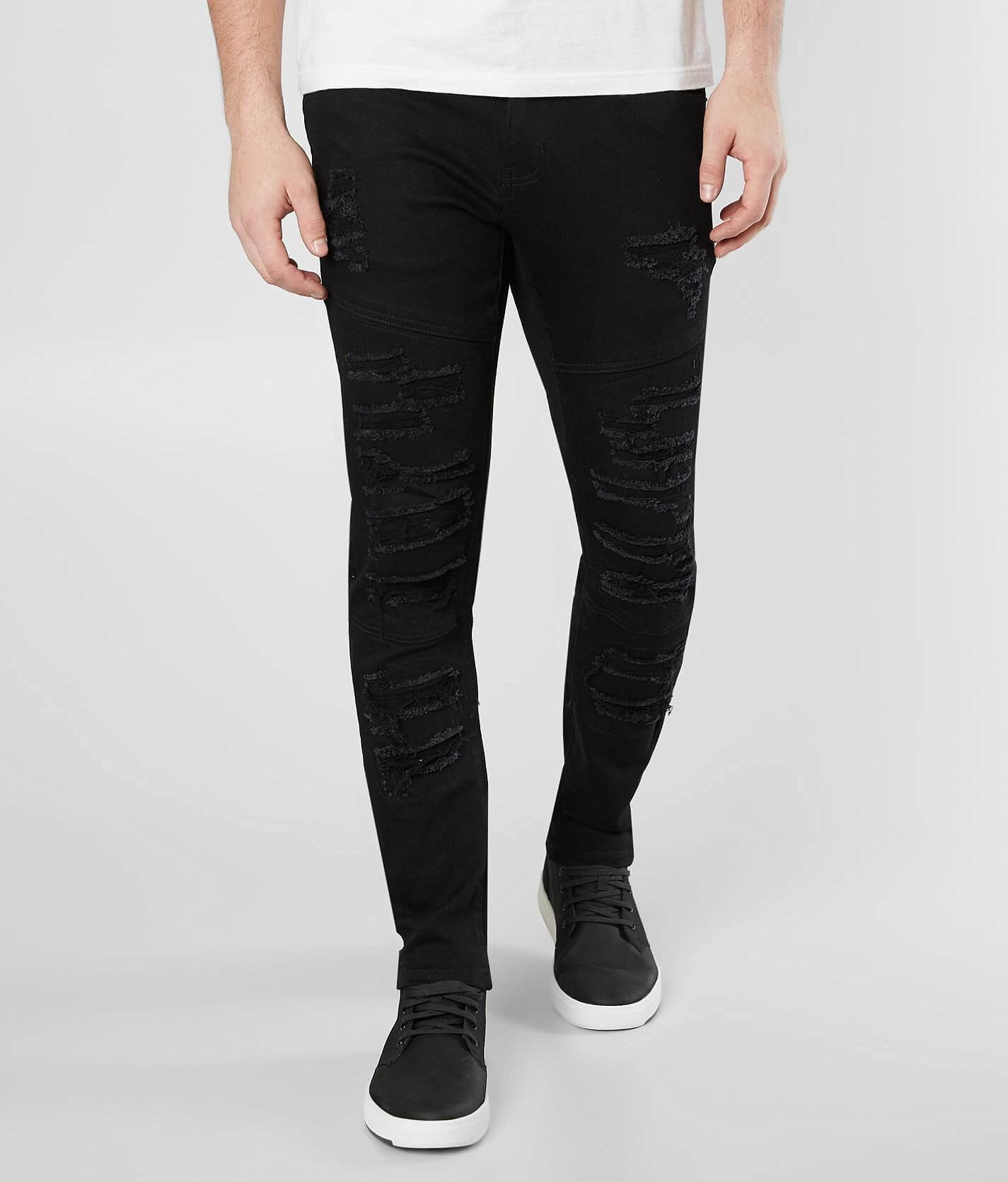 buckle skinny jeans mens