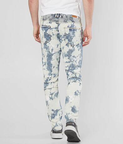 Crysp Denim Marsh Biker Skinny Stretch Jean BACK