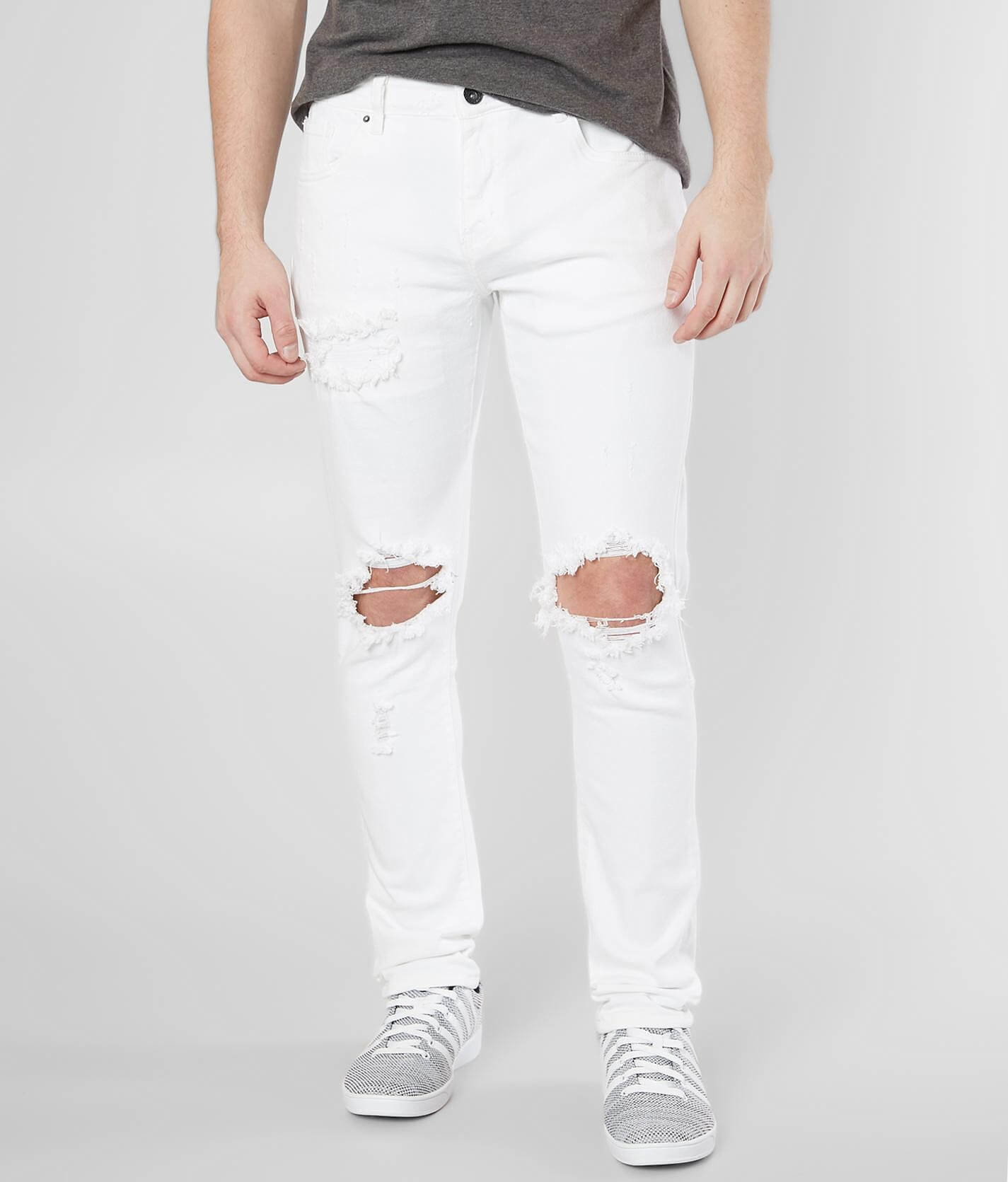 buckle white jeans