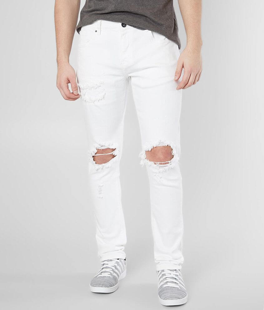 Crysp Denim Stoch Skinny Stretch Jean front view