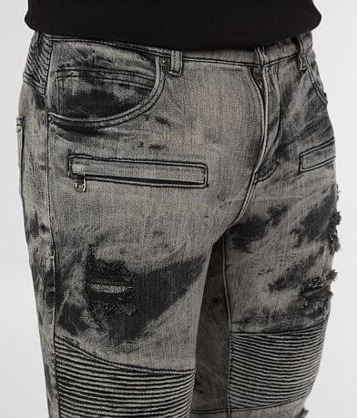 Crysp Denim Guile Biker Skinny Stretch Jean misc detail 1 view