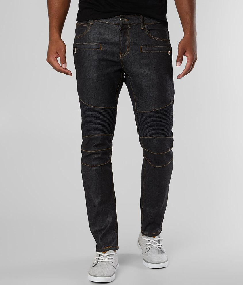 Crysp Denim Ken Biker Skinny Stretch Jean - Men's Jeans in Ken | Buckle